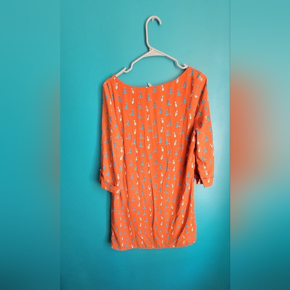 Orange Cat Dress - Picture 2 of 2